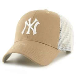 '47 BRAND 47 Brand Trucker Cap - BRANSON New York Yankees Khaki Beige