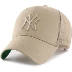 '47 BRAND 47 Brand Trucker Cap - BRANSON New York Yankees Khaki Beige
