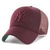 '47 BRAND 47 Brand Trucker Cap - Branson MLB New York Yankees Maroon