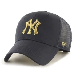 '47 BRAND 47 Brand Trucker Cap - BRANSON Metallic New York Yankees