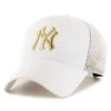 '47 BRAND 47 Brand Trucker Cap - BRANSON Metallic New York Yankees