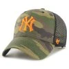 '47 BRAND 47 Brand Trucker Cap - BRANSON NY Yankees Wood Camo