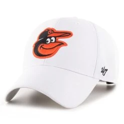 '47 BRAND 47 Brand Relaxed Fit Cap - MLB Baltimore Orioles Weiß