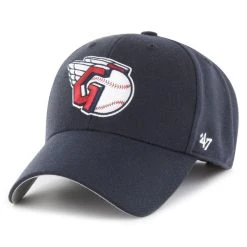 '47 BRAND 47 Brand Relaxed Fit Cap - MLB Cleveland Guardians Navy