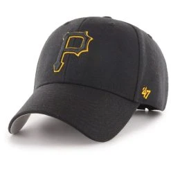'47 BRAND 47 Brand Relaxed Fit Cap - MLB Pittsburgh Pirates Schwarz