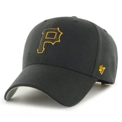 '47 BRAND 47 Brand Relaxed Fit Cap - MLB Pittsburgh Pirates Schwarz