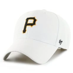 '47 BRAND 47 Brand Relaxed Fit Cap - MLB Pittsburgh Pirates Weiß