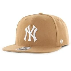 '47 BRAND 47 Brand Snapback Cap - NO SHOT New York Yankees Camel Beige