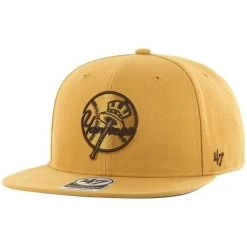 '47 BRAND 47 Brand Snapback Cap - NO SHOT New York Yankees Wheat