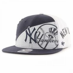 '47 BRAND 47 Brand Snapback Cap - PATCHWORK New York Yankees Navy