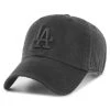 '47 BRAND 47 Brand Strapback Cap - CLEAN UP LA Dodgers Black Washed