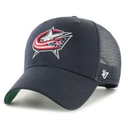 '47 BRAND 47 Brand Trucker Cap - BRANSON Columbus Blue Jackets Navy