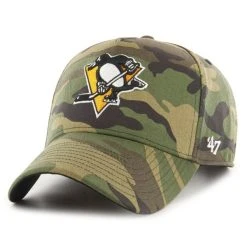 '47 BRAND 47 Brand Adjustable Cap - GROVE Pittsburgh Penguins Wood