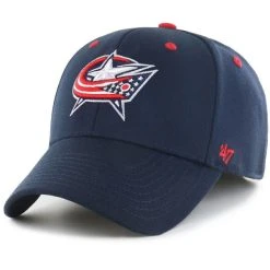 '47 BRAND 47 Brand Stretch Cap - KICKOFF Columbus Blue Jackets Navy