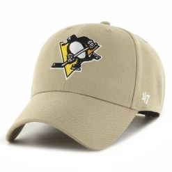 '47 BRAND 47 Brand Snapback Cap - NHL Pittsburgh Penguins Khaki Beige