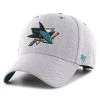 '47 BRAND 47 Brand Adjustable Cap - STORM CLOUD San Jose Sharks