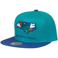 Mitchell & Ness Snapback Cap TEAM INSIDER Charlotte Hornets