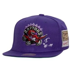 Mitchell & Ness Snapback Cap - JERSEY LOVE Toronto Raptors