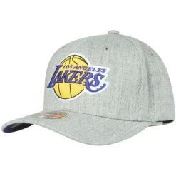 Mitchell & Ness M&N Stretch Snapback Cap GROUND 2.0 Los Angeles Lakers Grau