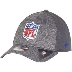 New Era 39Thirty Cap - SHADOW NFL Shield Graphite