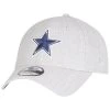 New Era 9Forty Strapback Cap - Dallas Cowboys Heather Grau