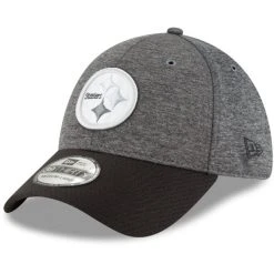 New Era 39Thirty Cap - Sideline Graphite Pittsburgh Steelers