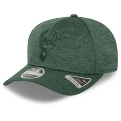 New Era 9Fifty Stretch-Snap Cap - SHADOW Milwaukee Bucks