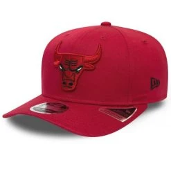 New Era 9Fifty Stretch Snapback Cap - Chicago Bulls Rot