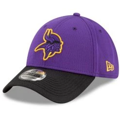 New Era 39Thirty Cap - SIDELINE 2021 Road Minnesota Vikings