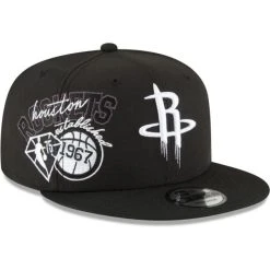 New Era Snapback Cap - NBA BACK HALF Houston Rockets