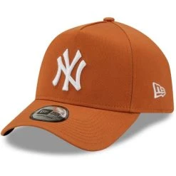 New Era E-Frame Trucker Cap - New York Yankees Toffee