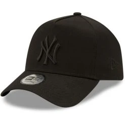 New Era E-Frame Trucker Cap - New York Yankees Schwarz