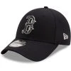 New Era 9Forty Strapback Cap - INFILL Boston Red Sox Navy