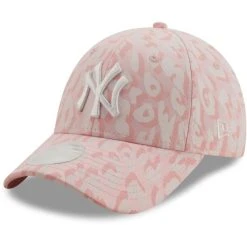 New Era 9Forty Damen Cap - ANIMAL New York Yankees Rosa