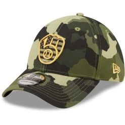 New Era 39Thirty Cap - ARMED FORCES Milwaukee Brewers