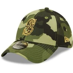 New Era 39Thirty Cap - ARMED FORCES Seattle Mariners