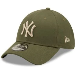 New Era 39Thirty Stretch Cap - New York Yankees Oliv / Stone