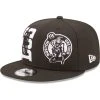 New Era Snapback Cap - NBA DRAFT 2022 BLACK Boston Celtics