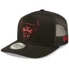 New Era Adjustable Trucker Cap - FOIL LOGO Chicago Bulls
