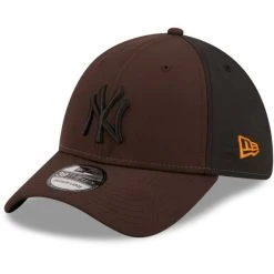 New Era 39Thirty Stretch Cap - TWO TONE NY Yankees Braun