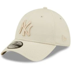 New Era 39Thirty Stretch Cap - New York Yankees Stone Beige