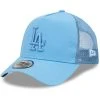 New Era A-Frame Trucker Cap - Los Angeles Dodgers Sky Blue