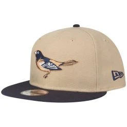New Era 9Fifty Snapback Cap - Baltimore Orioles Camel Beige