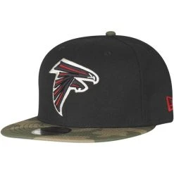 New Era 9Fifty Snapback Cap - Atlanta Falcons Schwarz Camo