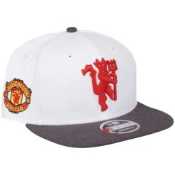 New Era 9Fifty Snapback Cap - DEVL Manchester United Weiß