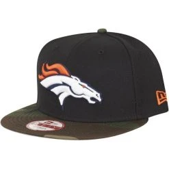 New Era 9Fifty Snapback Cap - Denver Broncos Schwarz / Camo