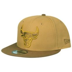 New Era 9Fifty Snapback Cap - Chicago Bulls Panama Peanut
