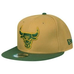 New Era 9Fifty Snapback Cap - Chicago Bulls Panama Tan Rifle