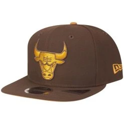 New Era 9Fifty Original Snapback Cap - WALNUT Chicago Bulls