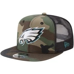 New Era 9Fifty Mesh Snapback Cap Philadelphia Eagles Wood